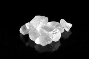 Salt crystals (Mark Schellhase, Wikimedia Commons) 