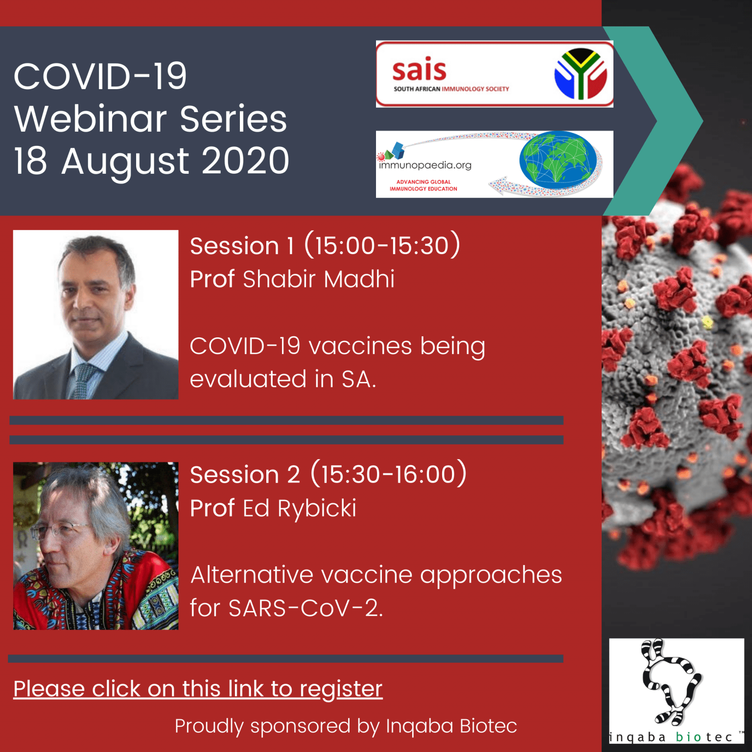 Sais Immunopaedia Webinars Immunopaedia Immunopaedia